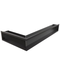 Obrázok pre Rohová mriežka LUFT 400x800x120 pravá čierna 45S