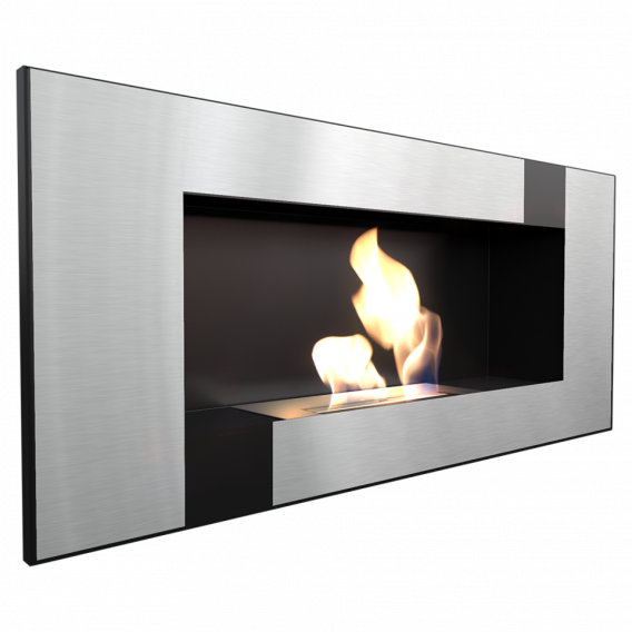 Obrázok pre Závesný biokrb DELTA 2 čierny QUBE 900x400mm