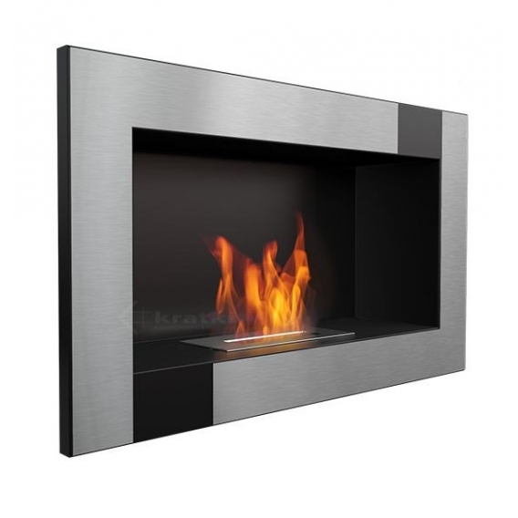 Obrázok pre Závesný biokrb Golf čierny QUBE 650x375mm