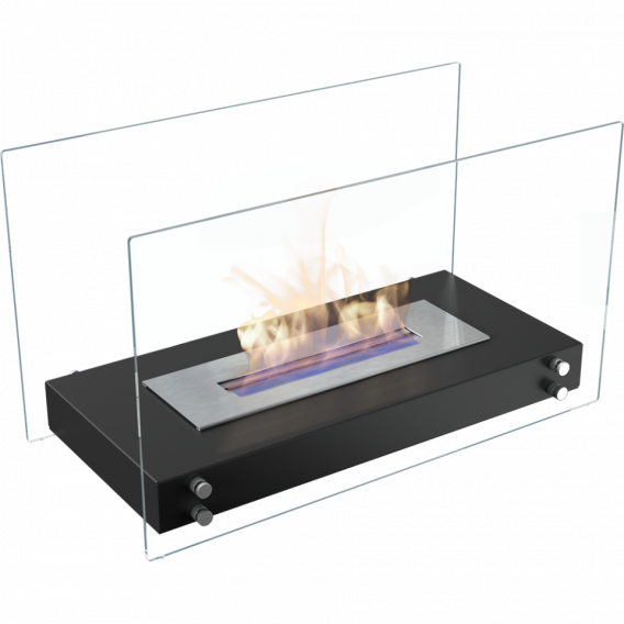 Obrázok pre Voľne stojaci biokrb HOTEL čierny 700x400mm
