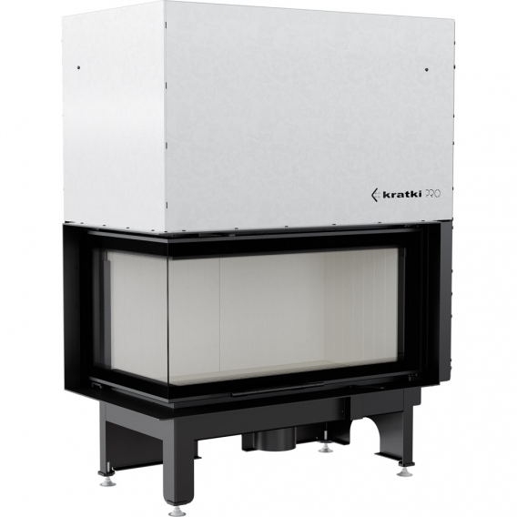 Obrázok pre Krbová vložka NADIA 14 BS ľavé presklenie s výsuvnym otváraním dvierok