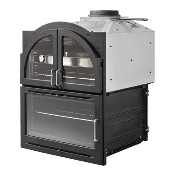 Obrázok pre Krbová vložka ARANDA s rúrou na pečenie