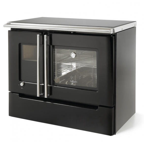 Obrázok pre Teplovzdušný krbový sporák CARES - zadný vývod 