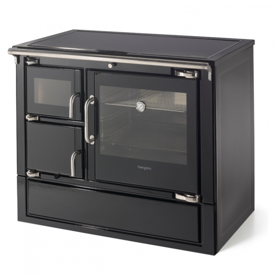 Obrázok pre Teplovzdušný krbový sporák ECLECSYS - zadný vývod 