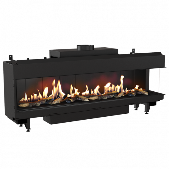 Obrázok pre Plynová krbová vložka LEO 200 pravé presklenie