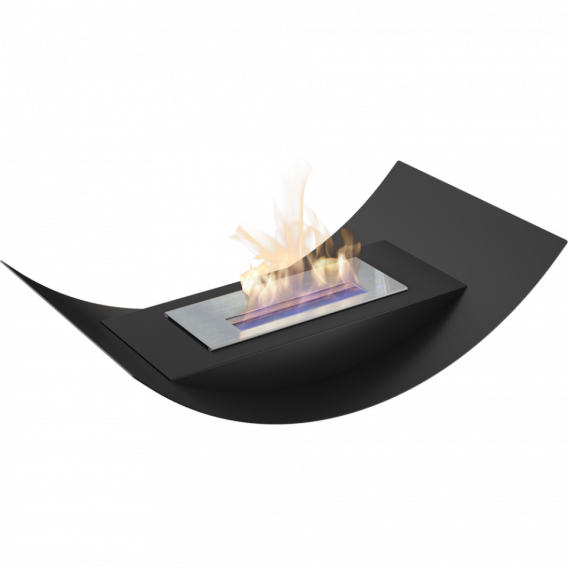 Obrázok pre Voľne stojaci biokrb MISA čierny 717x400mm