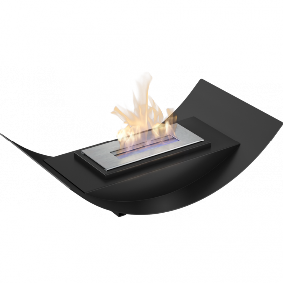 Obrázok pre Voľne stojaci biokrb MISA MINI čierny 470x260mm