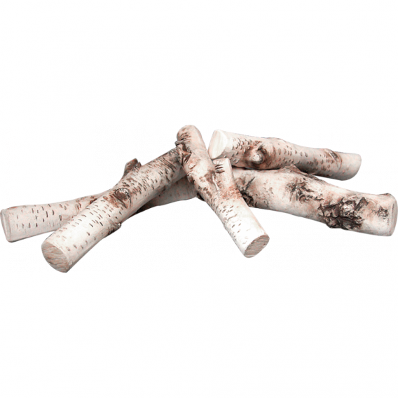 Obrázok pre Dekoratívne keramické polienka do biokrbov BREZA