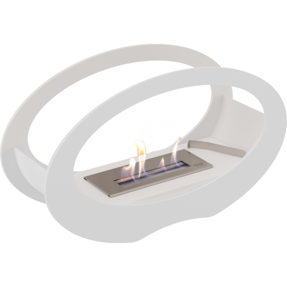 Obrázok pre Voľne stojaci biokrb ECHO biely 500x290mm