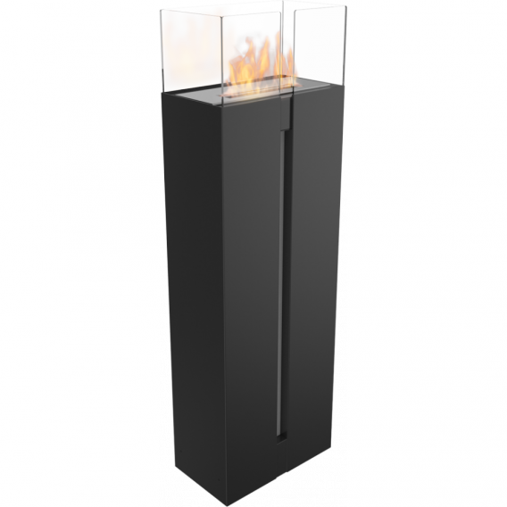 Obrázok pre Voľne stojaci biokrb ROMEO čierny 359x1136mm