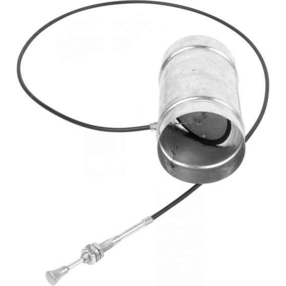 Obrázok pre Manuálna klapka s tiahlom Ø125