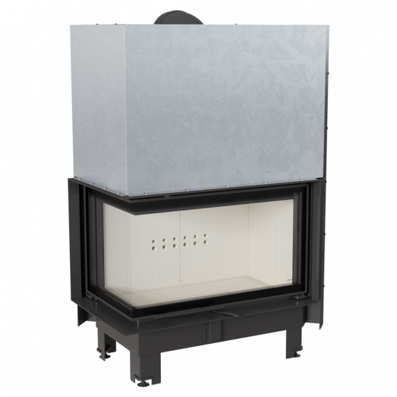 Obrázok pre Krbová vložka MBO 15 BS ľavé presklenie s výsuvným otváraním dvierok a ohýbaným sklom