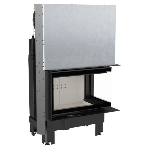 Obrázok pre Krbová vložka MBA 17 BS pravé presklenie s výsuvným otváraním dvierok a ohýbaným sklom