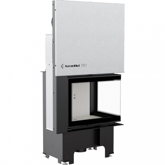 Obrázok pre Krbová vložka VN 610/430 pravé presklenie s výsuvným otváraním dvierok