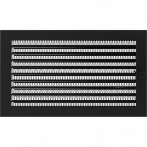 Obrázok pre Mriežka 22x37 čierna s klapkou