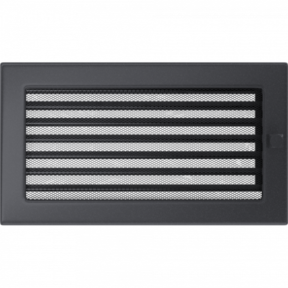 Obrázok pre Mriežka 17x30 grafitová s klapkou