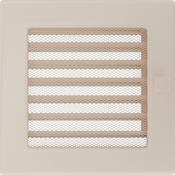 Obrázok pre Mriežka 17x17 krémová s klapkou