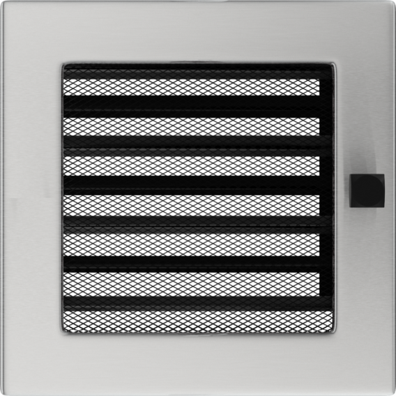 Obrázok pre Mriežka 17x17 nerezová s klapkou