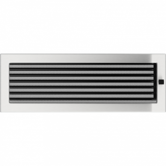 Obrázok pre Mriežka 17x49 nerezová s klapkou