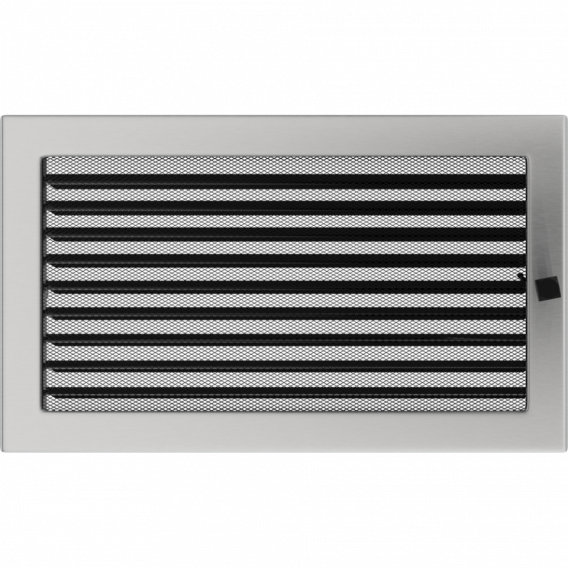 Obrázok pre Mriežka 22x37 nerezová s klapkou