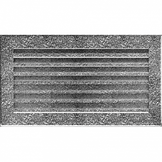 Obrázok pre Mriežka FRESH 17x30 čierno-strieborná