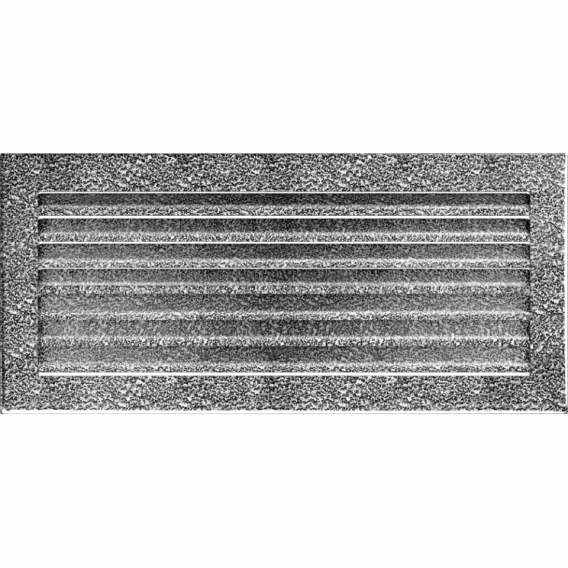 Obrázok pre Mriežka FRESH 17x37 čierno-strieborná