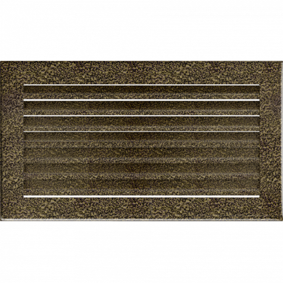 Obrázok pre Mriežka FRESH 17x30 čierno-zlatá