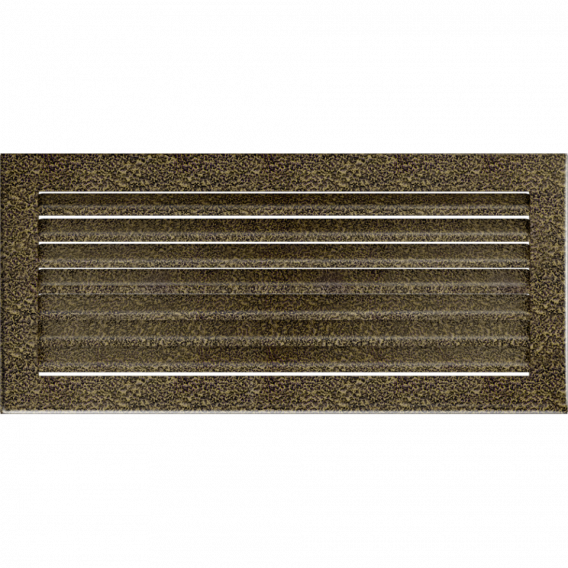 Obrázok pre Mriežka FRESH 17x37 čierno-zlatá