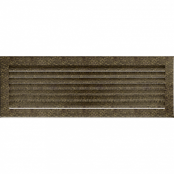 Obrázok pre Mriežka FRESH 17x49 čierno-zlatá