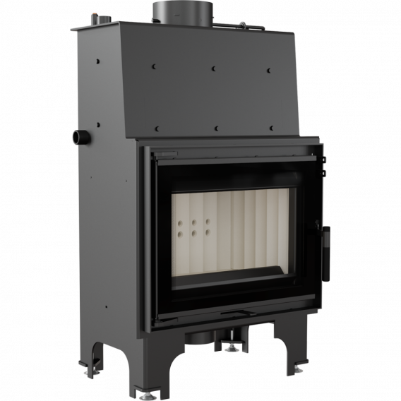 Obrázok pre Teplovodná krbová vložka AQUARIO M8 s dvojitým sklom GLASS a dochladzovacou špirálou