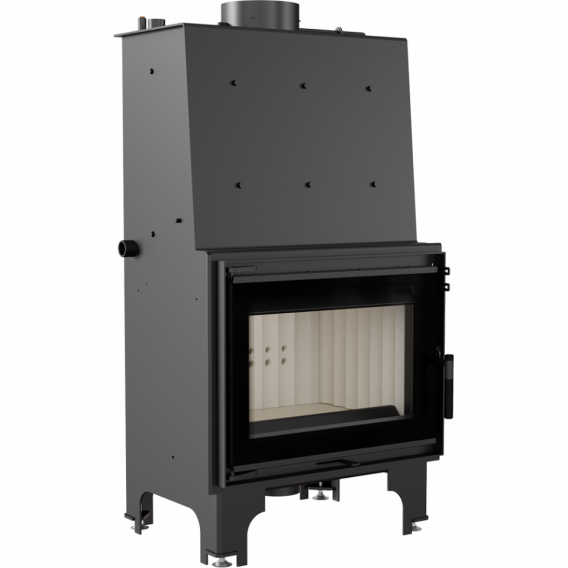 Obrázok pre Teplovodná krbová vložka AQUARIO Z14 s dvojitým sklom GLASS a dochladzovacou špirálou