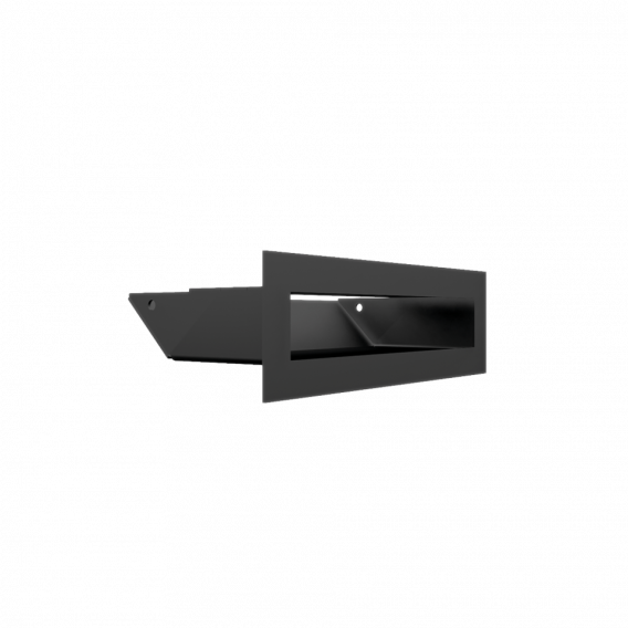 Obrázok pre Mriežka LUFT 60×200 čierna 45S SF - plytká