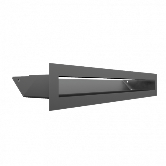 Obrázok pre Mriežka LUFT 60×400 grafitová 45S SF - plytká