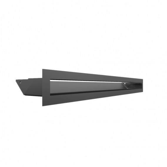 Obrázok pre Mriežka LUFT 60×600 grafitová 45S SF - plytká