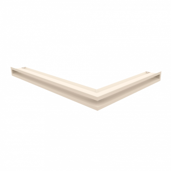 Obrázok pre Rohová mriežka LUFT 766x547x60 ľavá krémová 45S