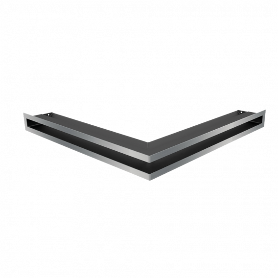 Obrázok pre Rohová mriežka LUFT 560x560x60 stredová nerezová 45S