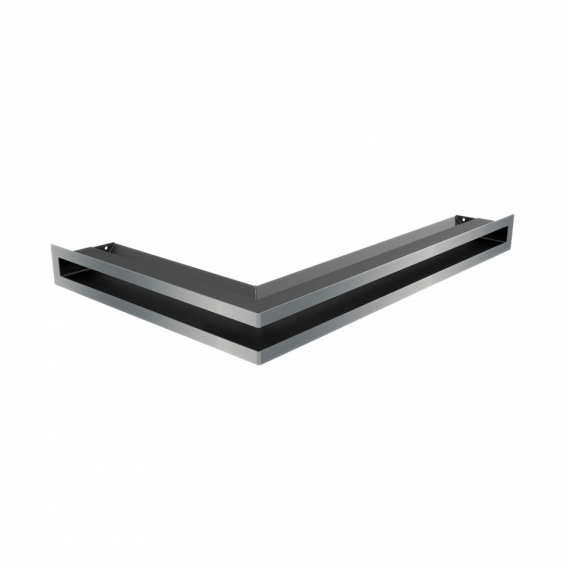 Obrázok pre Rohová mriežka LUFT 400x600x60 pravá nerezová 45S