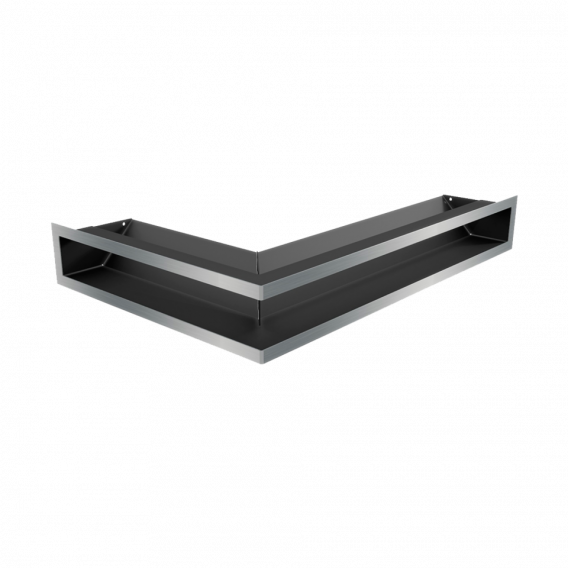 Obrázok pre Rohová mriežka LUFT 400x600x90 pravá nerezová 45S