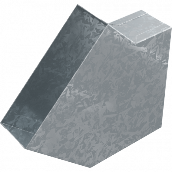 Obrázok pre Koleno kanálové 45°