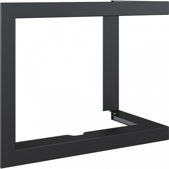 Obrázok pre Montážny rámik 90° pre krbové vložky LUCY 12 pravé presklenie