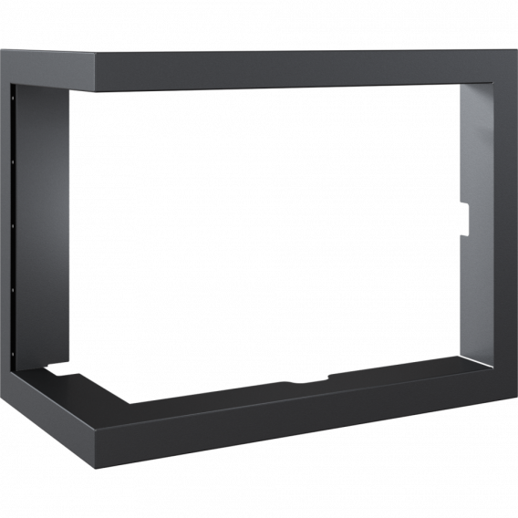 Obrázok pre Montážny rámik 90° pre krbové vložky LUCY 12 ľavé presklenie