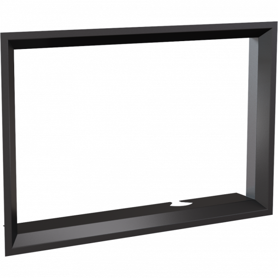 Obrázok pre Montážny rámik 45° pre krbové vložky NADIA 12 s výsuvnými dvierkami