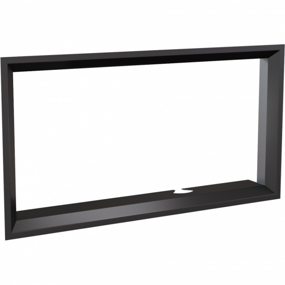 Obrázok pre Montážny rámik 45° pre krbové vložky NADIA 14 s výsuvnými dvierkami