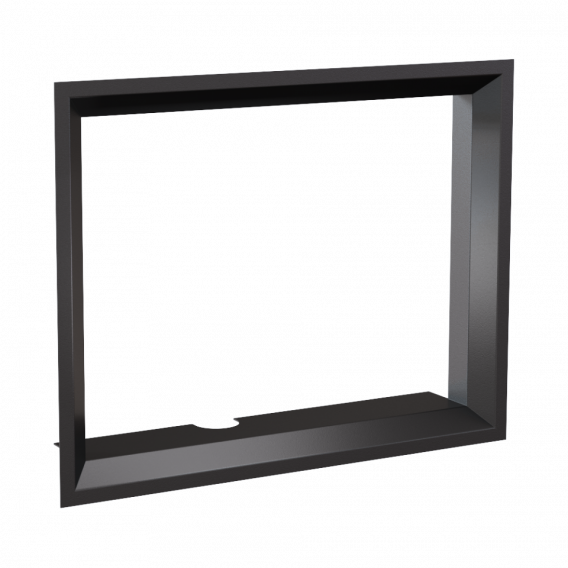 Obrázok pre Montážny rámik 45° pre krbové vložky MBM 10 s výsuvnými dvierkami