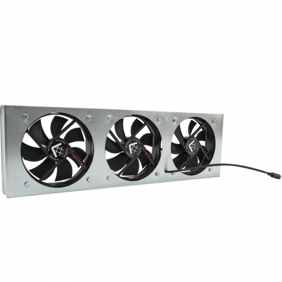 Obrázok pre Spojka na mriežku s tromi ventilátormi 17x49