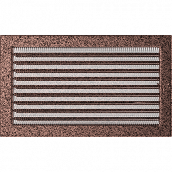 Obrázok pre Mriežka 22x37 medená s klapkou