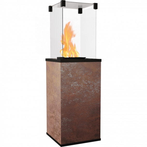 Obrázok pre Plynový ohrievač PATIO - povrchová úprava OXIDE MORO - manuálne ovládanie