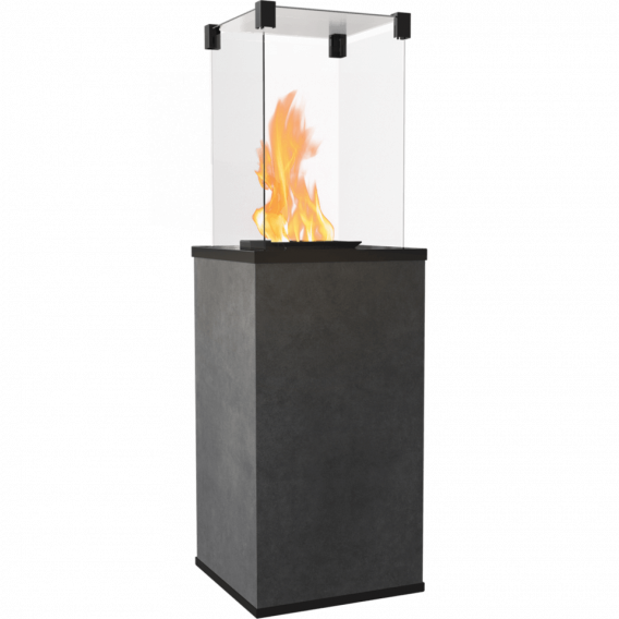 Obrázok pre Plynový ohrievač PATIO - povrchová úprava BLEND NERO - manuálne ovládanie