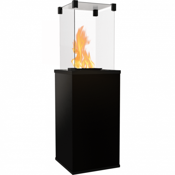 Obrázok pre Plynový ohrievač PATIO - povrchová úprava COLLECTION NERO ASSOLUTO - manuálne ovládanie
