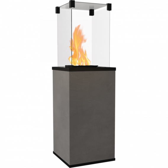Obrázok pre Plynový ohrievač PATIO - povrchová úprava CALCE ANTRACITE - manuálne ovládanie